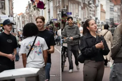 Evangelismo na Holanda reuniu mais de 50 cristãos que saíram às ruas para compartilhar o Evangelho durante oito dias consecutivos. Foto: Instagram/riverministries.nl