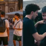 Evangelismo na Holanda em uma mobilização que percorreu três cidades e resultou em 20 pessoas aceitando Jesus e 2 batismos. Foto: Instagram/Revival in the Streets