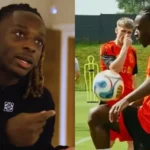 Jogador da Bélgica afirmou que nem o dinheiro e nem a fama são capazes de satisfazer plenamente sua vida, mas sim Jesus Cristo. Foto: Reprodução/YouTube/Jeremy Doku Official/Reprodução/YouTube/Hat-Trick