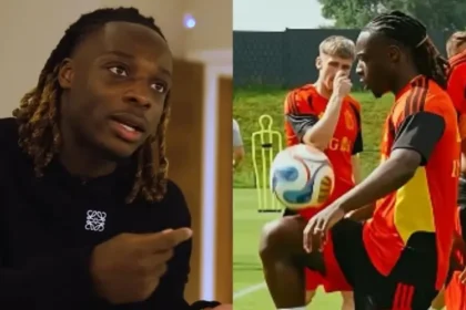 Jogador da Bélgica afirmou que nem o dinheiro e nem a fama são capazes de satisfazer plenamente sua vida, mas sim Jesus Cristo. Foto: Reprodução/YouTube/Jeremy Doku Official/Reprodução/YouTube/Hat-Trick