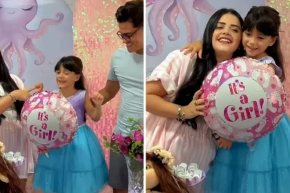 Menina de 5 anos emocionou a família ao relatar uma revelação de Deus sobre a chegada de sua irmã antes mesmo da mãe descobrir a gravidez. Foto: Reprodução/Instagram/Mari Bueno
