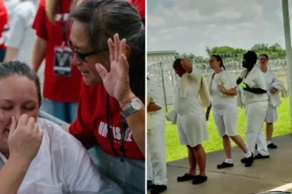 Evangelismo em prisão de segurança máxima no estado do Texas, nos Estados Unidos, resultou na conversão e no batismo de 88 mulheres. Foto: Reprodução/Instagram/Mike Barber Ministries