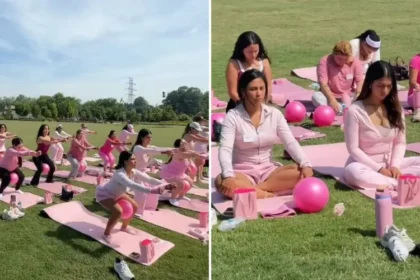 Duas cristãs utilizaram uma aula de pilates ao ar livre como ferramenta de evangelismo para mulheres de Jesus nos Estados Unidos. Foto: Reprodução/Instagram/Cindy Alvarez