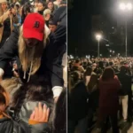 Universidade na Argentina reúne centenas de estudantes em culto ao ar livre por missão, marcado por adoração, oração e pregação do Evangelho. Foto: Reprodução/Instagram/Lucas Teodoro/Reprodução/Instagram/avivauniversitario.latam