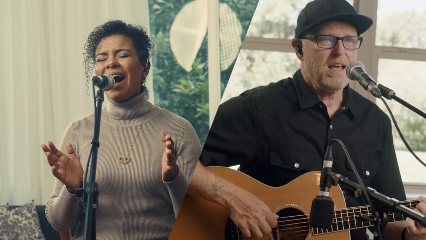 Nívea Soares lança versão em português de “Majesty (Here I Am)” com Stu G, trazendo uma mensagem de devoção, graça e adoração a Jesus. Foto: Divulgação.