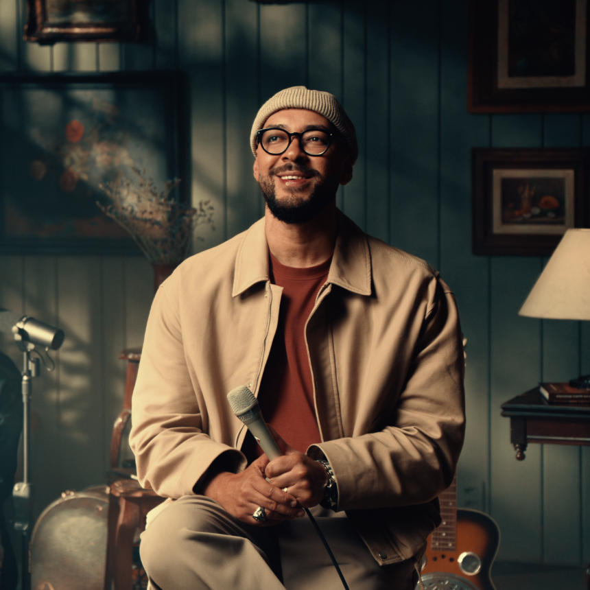 Ton Carfi lança “Uma Voz, Uma Lembrança e Uma Canção”, projeto acústico com releituras marcantes e influências da black music. Foto: Divulgação.