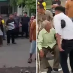Culto na Indonésia é interrompido por multidão de muçulmanos que força fechamento de igreja cristã em Medan. Foto: Reprodução/Instagram/SUA RAKYAT MEDAN