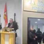 Culto no RS é interrompido por policiais armados após denúncia de perturbação, gerando indignação entre cristãos. Foto: Reprodução/Facebook/Assembleianos de Valor