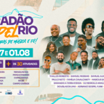 Após sucesso em 2025, Viradão Gospel retorna com sua segunda edição no Rio, com 24 horas de música, fé e grandes atrações gratuitas. Foto: Divulgação.