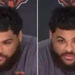 Após assinar um contrato milionário com o Chicago Bears, jogador de futebol americano chama atenção ao colocar sua fé acima da conquista. Foto: Reprodução/Instagram/Christian Athletes