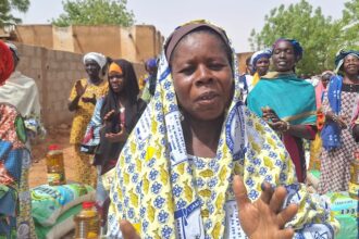 Cristãos no Mali recebem ajuda emergencial após serem forçados a deixar suas casas devido à violência extremista e à perseguição. Foto: Reprodução/Portas Abertas.