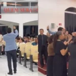 Durante culto em SC, cristãos saem às ruas para evangelizar e convidam pessoas para a igreja, onde algumas entregam a vida a Jesus. Foto: Reprodução/Instagram/Clebison Bandeira