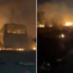 Acidente de ônibus no Zimbábue mata 27 cristãos que viajavam para uma conferência; outras sete pessoas ficaram feridas na colisão. Foto: Reprodução/Correio da Manhã