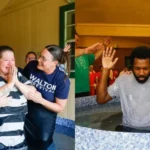 Em prisão nos EUA, 70 detentos são batizados após meses de evangelização e passam a compartilhar a fé com outros presos. Foto: Instagran/first_apostolic_church_dfs