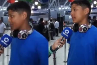 Um adolescente cristão de 14 anos relatou que orou a Deus após um avião apresentar problemas na turbina durante um voo. Foto: Reprodução/Instagram/clarismassena
