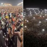 Cruzada na Índia reúne milhares para adorar Jesus, com relatos de curas e testemunhos durante o evento em Jharkhand. Foto: Reprodução/YouTube/Ankit Sajwan Ministries/Reprodução/Instagram/foljchurch