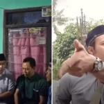 Culto na Indonésia foi interrompido por um homem armado com um facão, que ameaçou os fiéis caso a igreja continuasse reuniões em uma vila. Foto: Reprodução/YouTube/Tribunnews